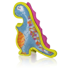 Knuffelwuff Hundespielzeug Dinosaurier T-Rex aus Gummi...